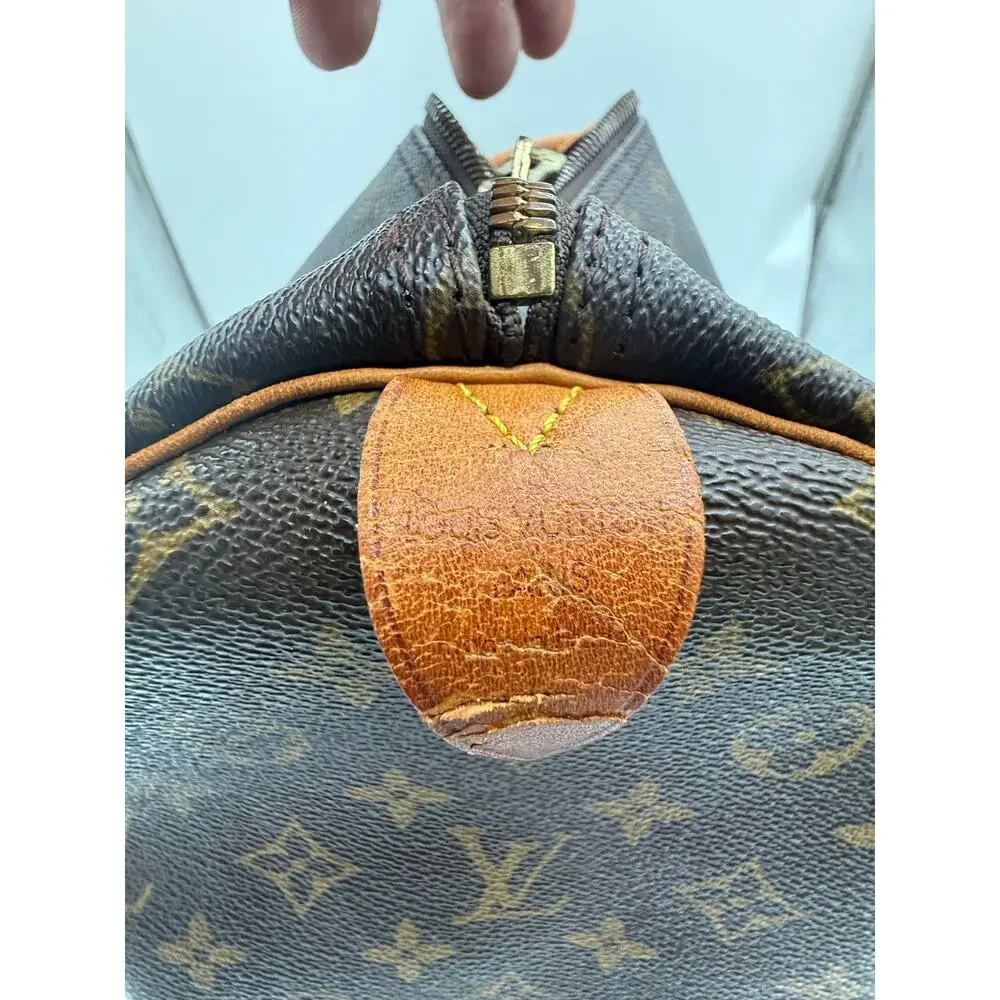 Louis Vuitton Monogram Keepall 55 Travel Duffle Bag Luggage SP0935 France⁠